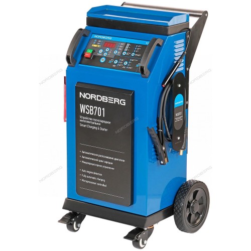 Пуско-зарядное интеллектуальное устройство 12/24 В, 750 A NORDBERG WSB701