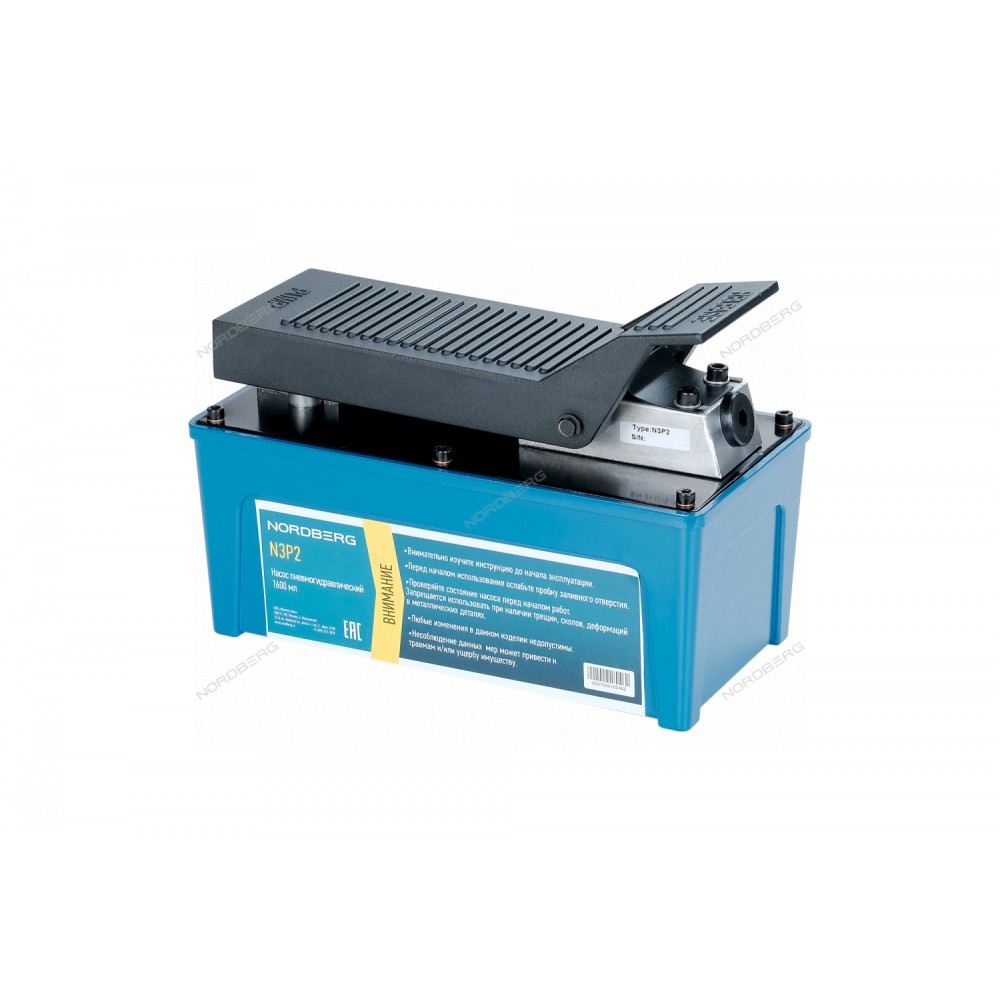 Насос пневмогидравлический 1600 мл NORDBERG N3P2