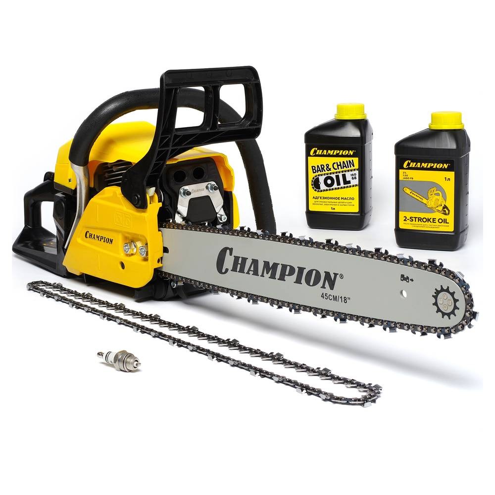 Бензопила CHAMPION 362-18" 0,325-1,5-72 + подарок АКЦИЯ