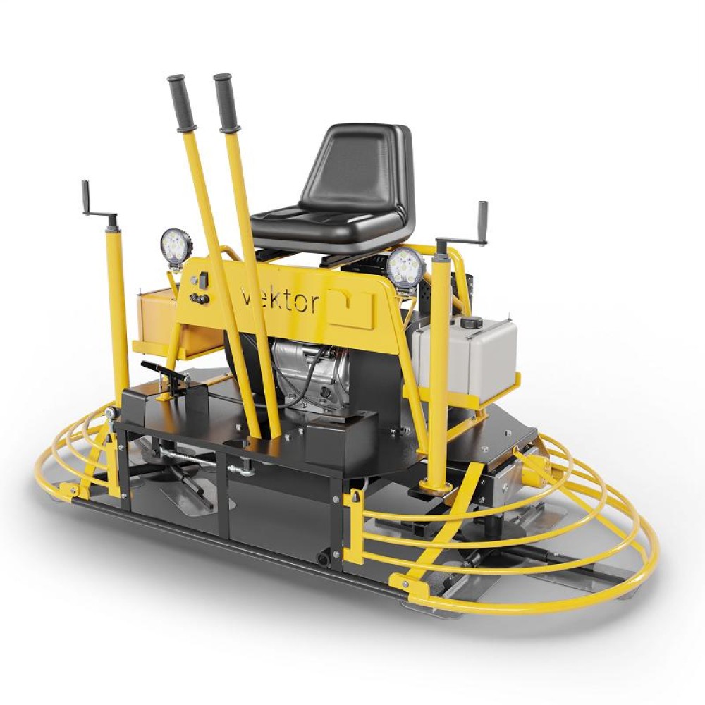 Двухроторная затирочная машина Vektor VTMG-1000B (двигатель LIFAN 2V78F-3)