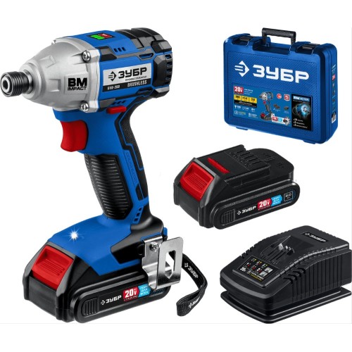 Аккумуляторный винтоверт ЗУБР Профессионал GVB-250-22 ударный