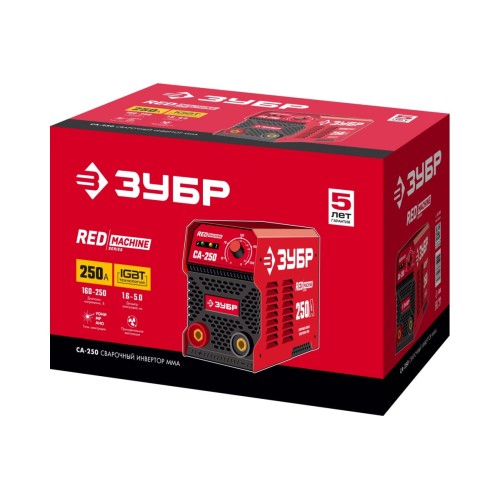 Аппарат сварочный инверторный ЗУБР СА-250