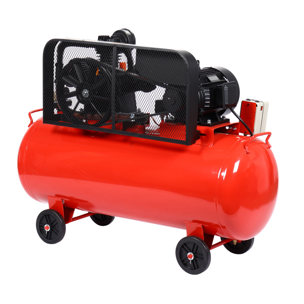 Компрессор поршневой ременной 380В 1000л/мин. ресивер-300л одноступенчатый GTE