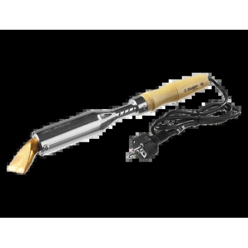 Ceramic PRO, 200 Вт, клин, высокомощный электропаяльник с деревянной рукояткой (55303-200)