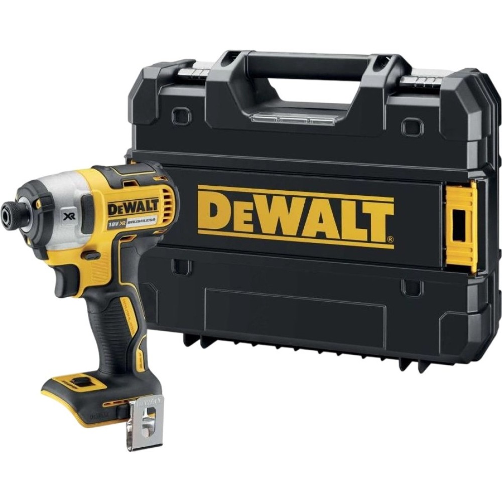Шуруповерт аккумуляторный импульсный DeWalt DCF887NT (без акк, без з/у),кейс