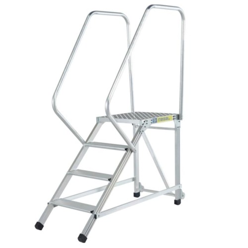 Лестница подмости MEGAL ЛП-0,8 с двумя поручнями