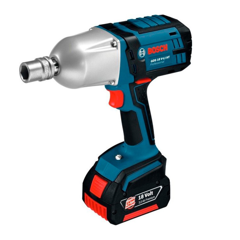 Аккумуляторный гайковерт Bosch GDS 18 V-LI HT Solo ударный