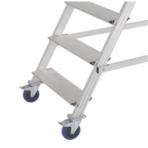 Вышка - стремянка разборная на колесах (150кг+150кг) MEGAL ВС2-2.0