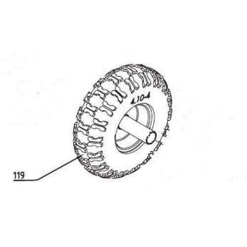 Колесо 4.10-3.5-6 RD-24065-119