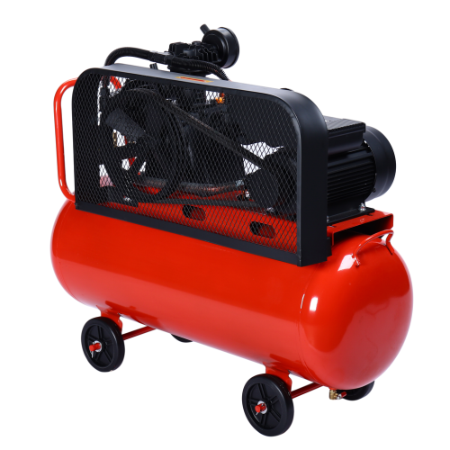 Компрессор пневматический 220В 3.0кВт 8атм. 400л/мин. ресивер-100л ременной GTE