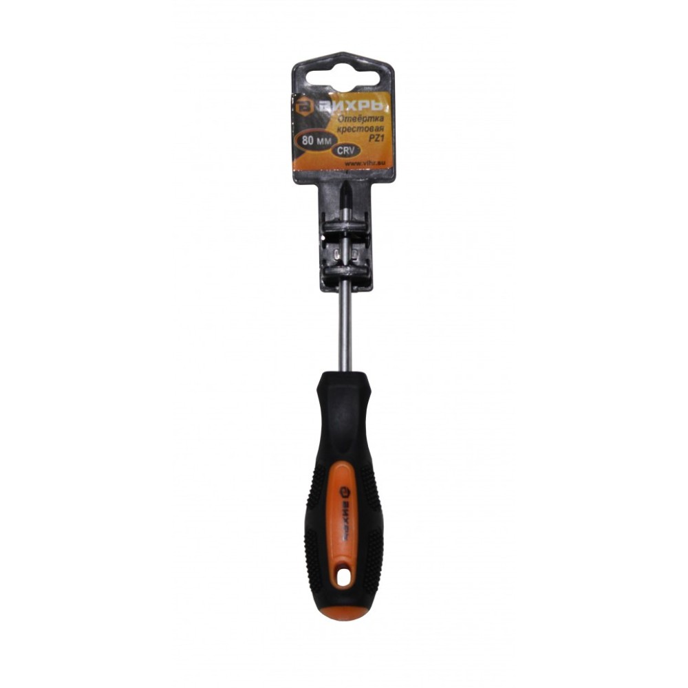 Отвёртка крестовая ВИХРЬ PZ1 80мм