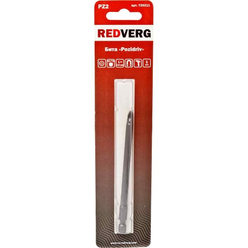 Бита REDVERG PZ2х110мм (720211)