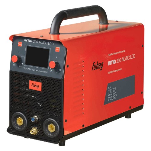 FUBAG Сварочный инверторный аргонодуговой аппарат INTIG 200 AC/DC PULSE с горелкой FB TIG 26 5P 4m
