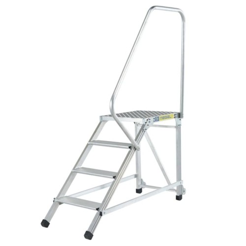 Лестница подмости MEGAL ЛП-0,8 с одним поручнем