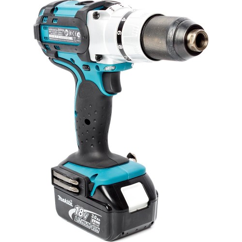 Аккумуляторная дрель-шуруповерт Makita DHP454RFE ударная