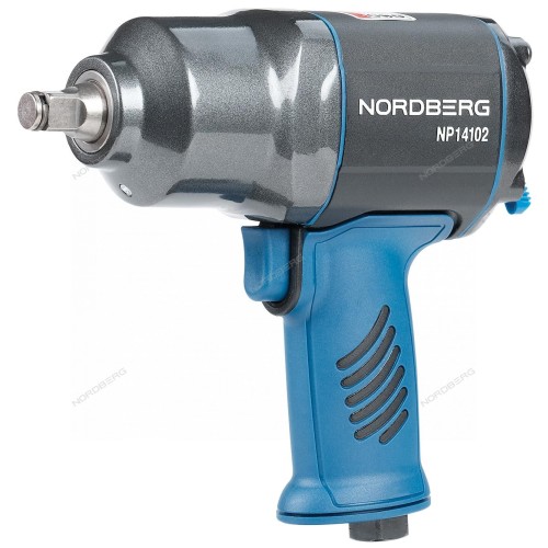 Пневмогайковерт ударный 1/2", 1300Нм, переключение одной рукой NORDBERG NP14102
