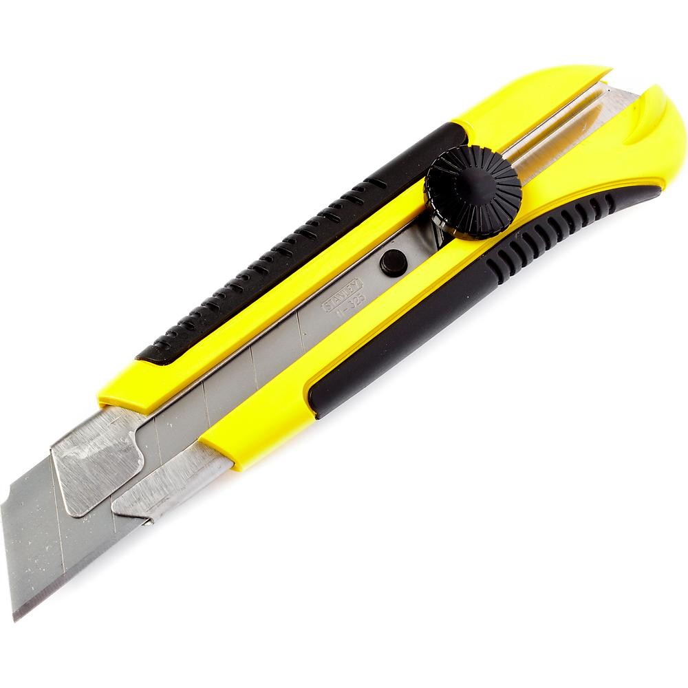 Нож STANLEY с выдвижным лезвием 180х25мм 0-10-425