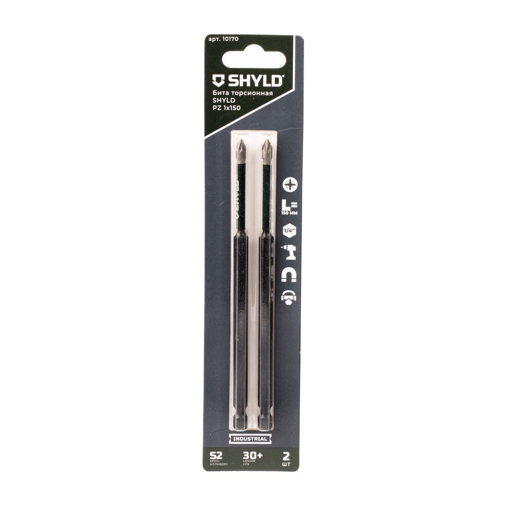Бита SHYLD PZ1x150мм ударная 2шт (10170)