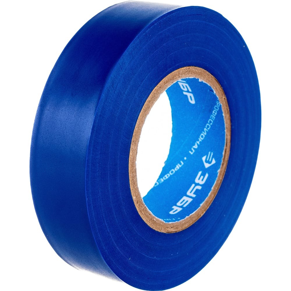 ЗУБР ЭЛЕКТРИК-20, 19 мм х 20 м, 6 000 В, синяя, не поддерживает горение, изолента ПВХ, Профессионал (1234-7)