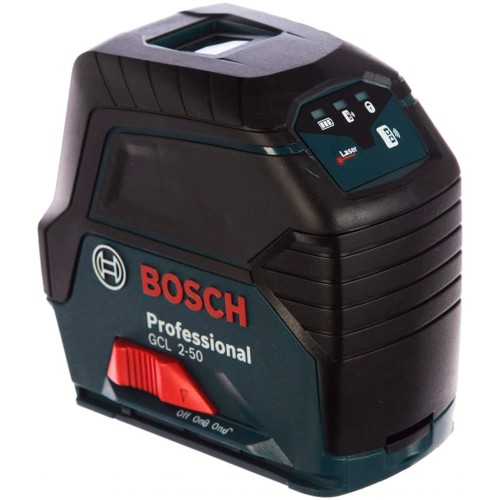 Лазерный уровень Bosch GCL 2-50 + LR6 + RM1 + BM3 +кейс