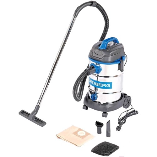 Пылесос однотурбинный 30 л 1380 Вт NORDBERG NV32