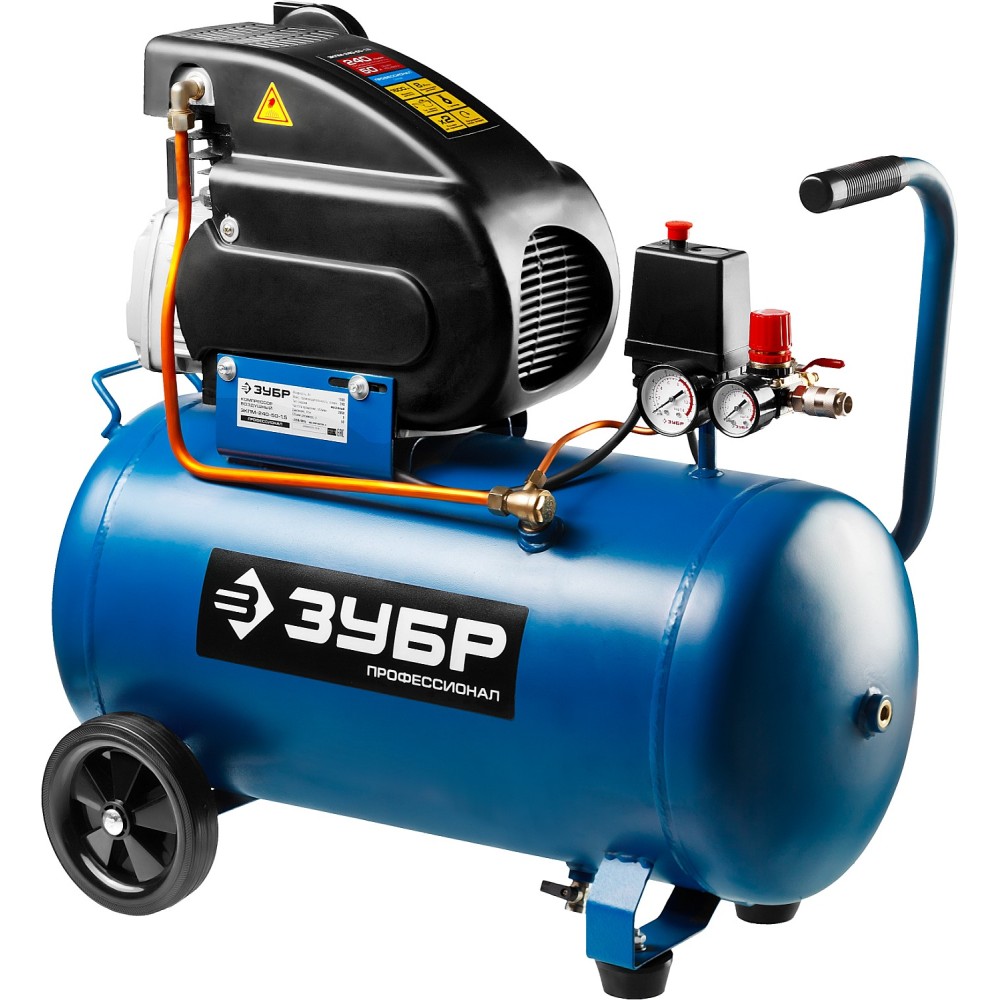 Компрессор ЗУБР Профессионал ЗКПМ-240-50-1.5