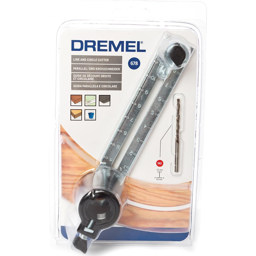 Насадка Dremel 678 для круглой и линейной резьбы 678