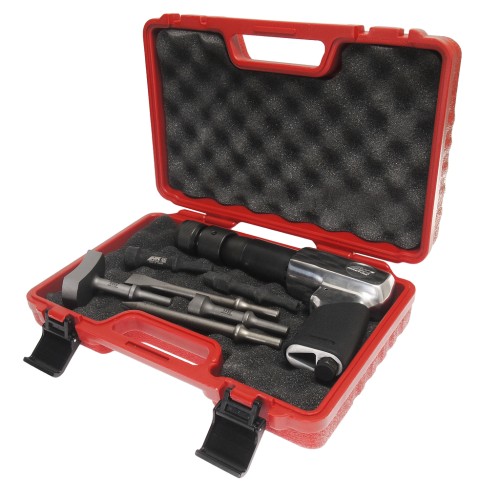 Пневмомолоток JTC /1/10 2100 ударов в минуту с набором зубил, 8 предметов