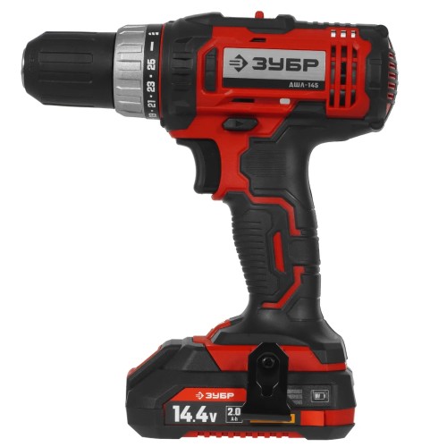 Аккумуляторная дрель-шуруповерт ЗУБР ДШЛ-145-22