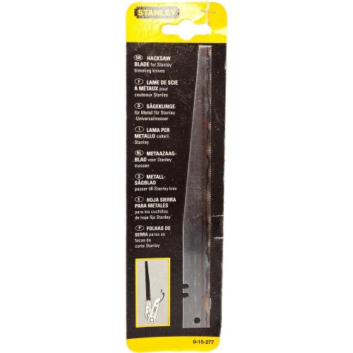 Полотно по металлу STANLEY 190мм 0-15-277 (нож 10-119)