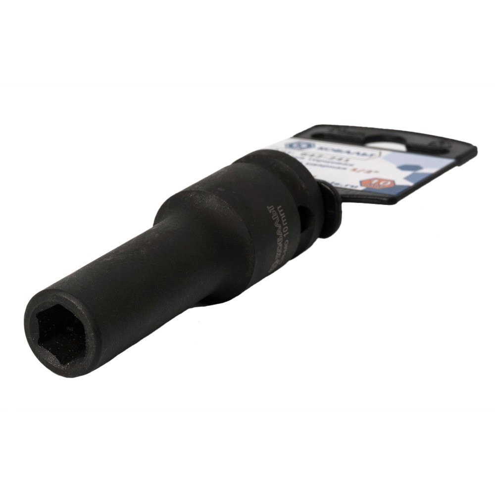 Головка торцевая Кобальт 1/2" 10мм глубокая ударная (642-241)