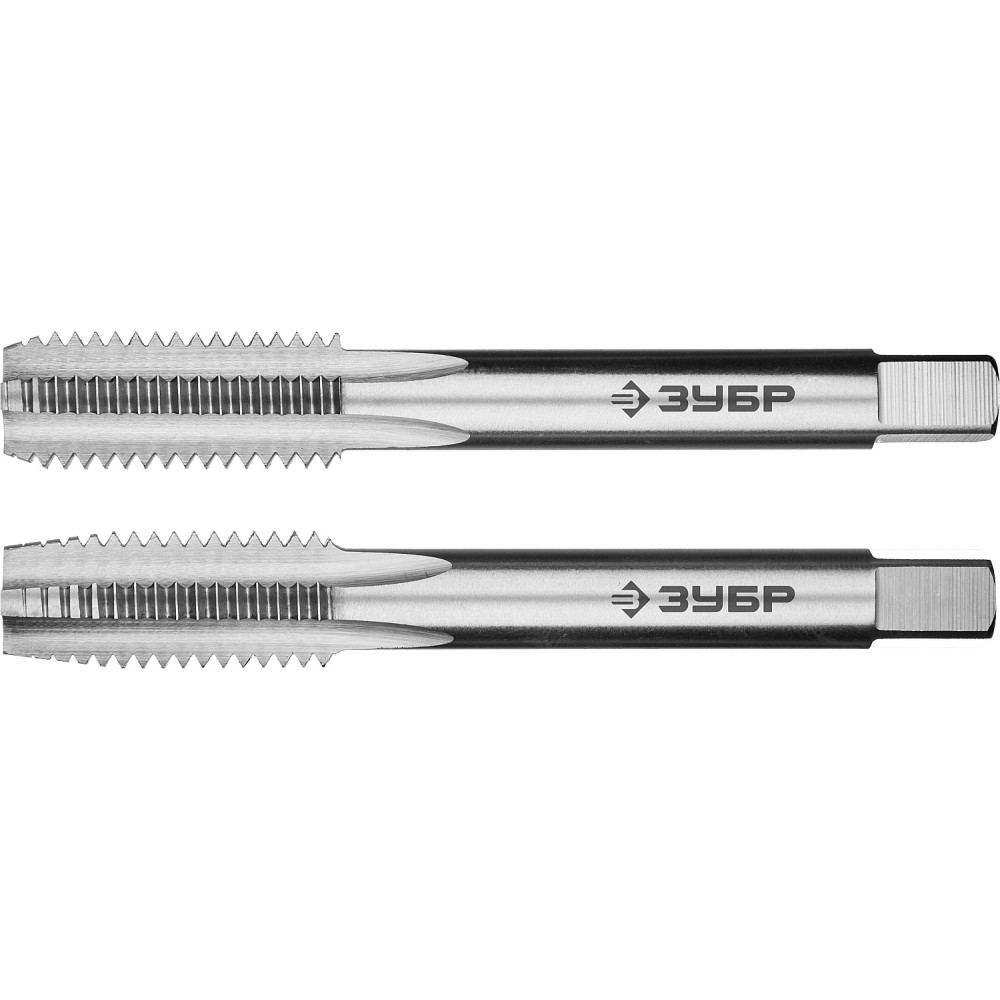 ЗУБР М12 x 1.75 мм, сталь Р6М5, комплект машинно-ручных метчиков, Профессионал (4-28007-12-1.75-H2)