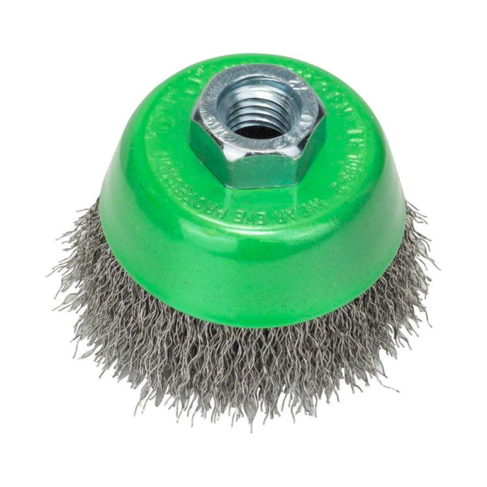 Кордщетка для УШМ Bosch чашеобразная витая 65мм М14 (501)