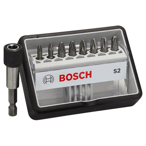 Набор бит Bosch PZ + держатель 8шт (561)