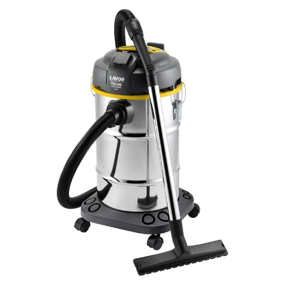 Пылеводосос бытовой электрический Lavor WTP 30 XE (Бак нерж.ст., 1,6 кВт + 2,2 кВт розетка)