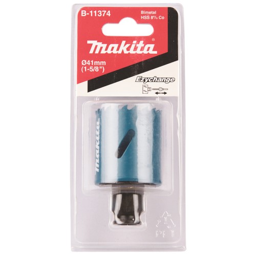 Коронка Makita Ezychange 41мм биметаллическая (B-11374)