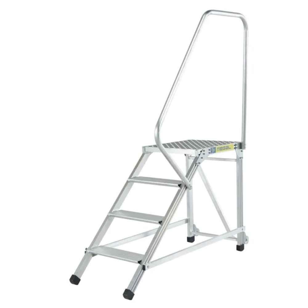 Лестница подмости MEGAL ЛП-0,6 с одним поручнем