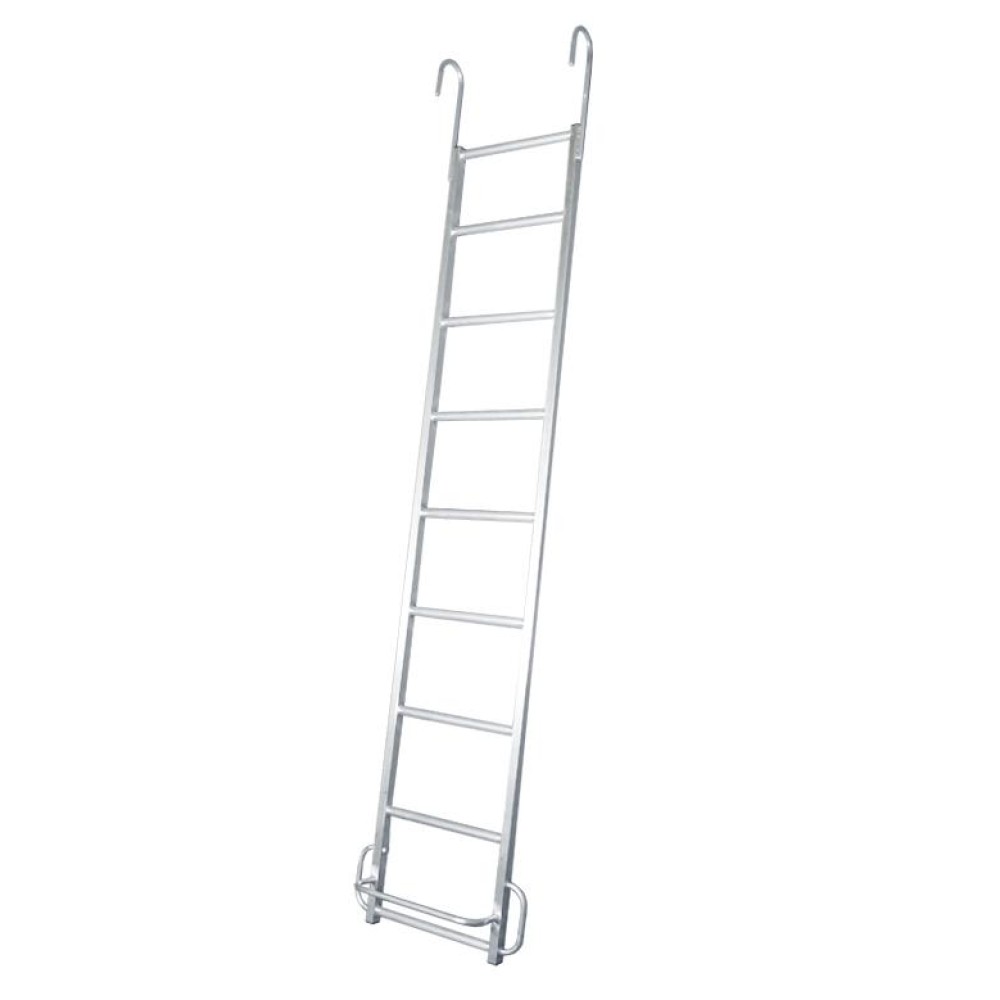 Лестница навесная алюминиевая с крюками MEGAL ЛНАак - 3,0 (450)