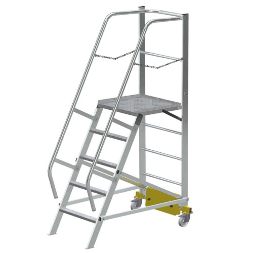 Лестница с платформой компактная MEGAL ЛСПК-1,4 (0,82)