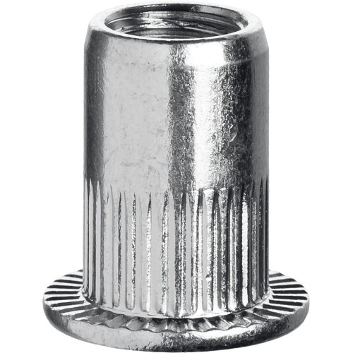 ЗУБР М3, станд. бортик, 1500 шт, стальные резьбовые заклепки с насечками, Профессионал (31317-03)