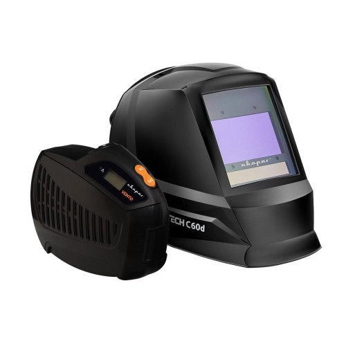 Маска для сварки Сварог TECH C60d + Устройство подачи воздуха VENTO (СИЗОД)