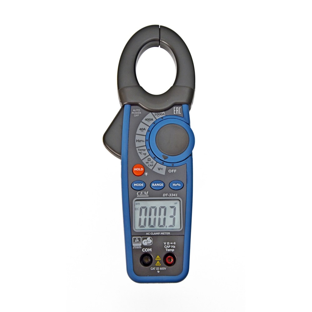 Клещи электроизмерительные СЕМ DT-3341