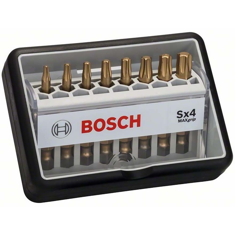 Набор бит Bosch Tх49мм TIN Robust Line 8шт (573)