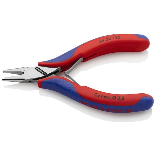 Кусачки торцевые для электроники, маленькая фаска, узкие губки, 115 мм, 2-комп ручки