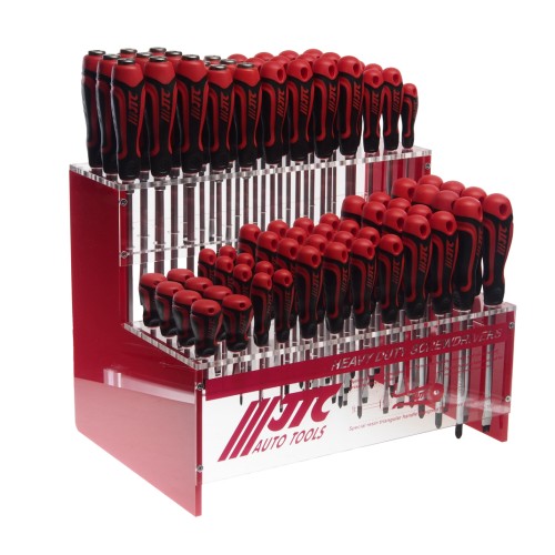 Набор отверток силовых 84 предмета на стенде JTC