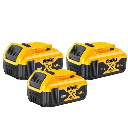 Набор аккумуляторов DeWalt DCB184P3 Li-Ion 18В 5Ач