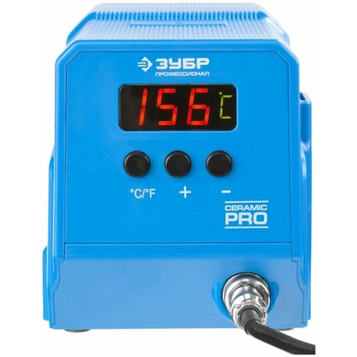 ПСН-60, 60 Вт, 50 - 480°C, керамический нагреватель, низкотемпературная паяльная станция цифровая, Профессионал (55336)
