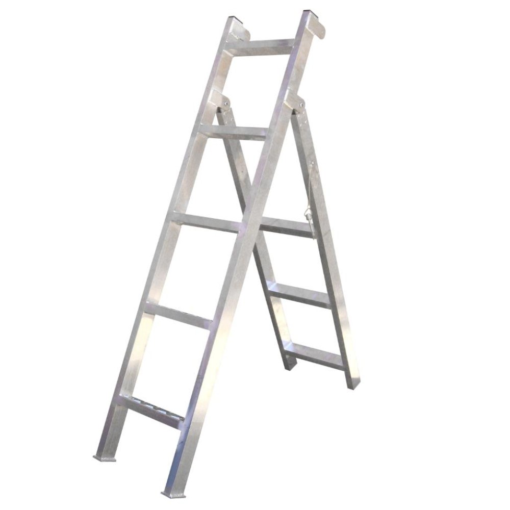 Лестница складная колодезная MEGAL ЛК - 2,7 (ЛСМС 2700)