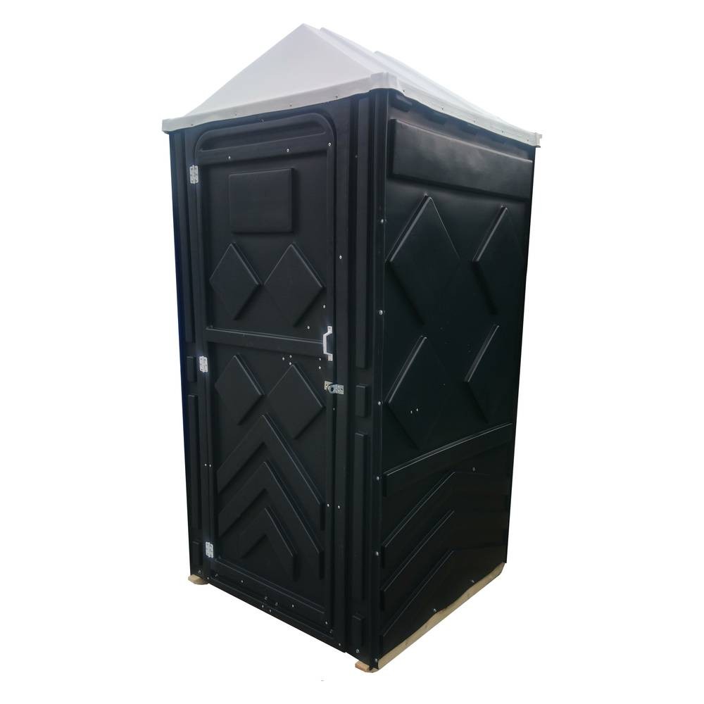 Туалетная кабина Экомарка Рецикл (черный)