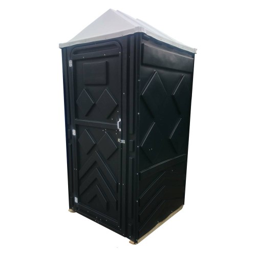 Туалетная кабина Экомарка Рецикл (черный)